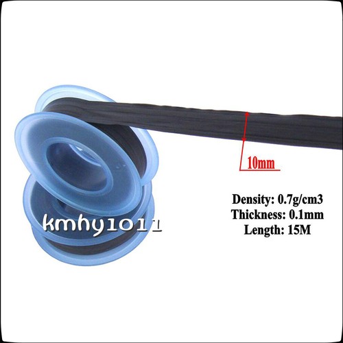 New pcs black teflon ptfe - black,