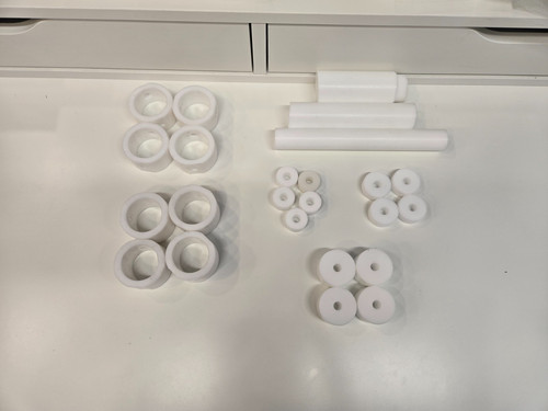 White teflon ptfe - teflon,