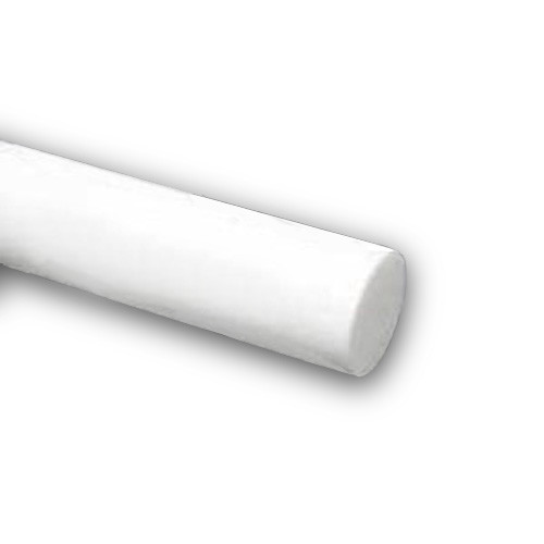 Teflon virgin rod natural - rod,